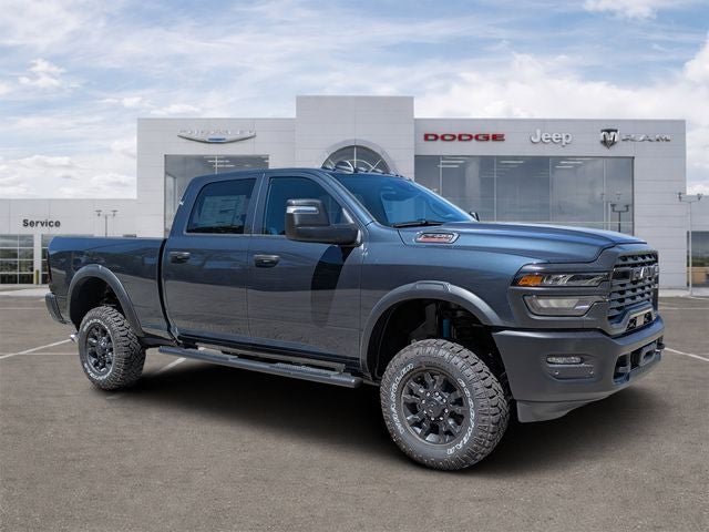 2026 RAM Ram 2500 RAM 2500 TRADESMAN CREW CAB 4X4 6'4' BOX in Forged Blue Metallic Exterior Paint — front three-quarter view