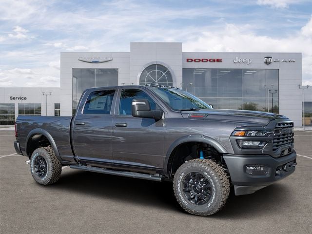 2026 RAM Ram 2500 RAM 2500 TRADESMAN CREW CAB 4X4 6'4' BOX in Granite Crystal Metallic Clear-Coat Exterior Paint — front three-quarter view